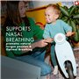 Sucette Curaprox Baby Taille 1 – Pour Les Tout-petits De 1 À 2,5 Ans | Favorise Le Développement De La Mâchoire Et Une Respirati