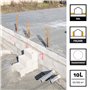SIKA - Produit de cure pour béton et mortier - SikaCem Cure Blanc - Sol/Façade - Empêche l'évaporation de l'eau - Protège le bét