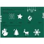 Artoz Perforatrice en deux parties, motif étoile avec nombreuses petites étoiles I A positionner librement I Confection de carte