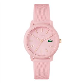 Lacoste Montre Analogique à Quartz pour Homme ou Femme de la Collection Lacoste.12.12. avec Un élégant Bracelet en Silicone à Te