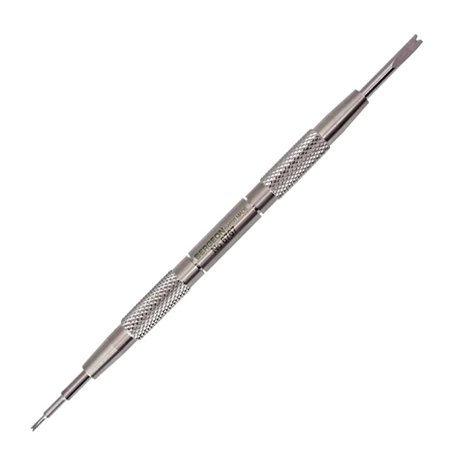 BERGEON 6767-SF Outil de retrait de barre à ressort double fourche pour bracelet de montre
