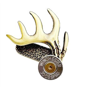 Mabta Pince à chapeau en forme de bois de cerf pour les amateurs de chasse