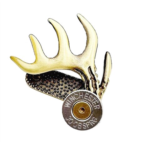 Mabta Pince à chapeau en forme de bois de cerf pour les amateurs de chasse