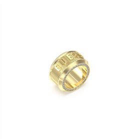 Bague Femme Guess JUMR05016JWYG66 Doré 26