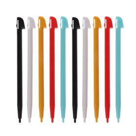 YIBOZI Lot de 10 stylets tactiles multicolores pour Wii U WIIU GamePad haute sensibilité en plastique pour écran tactile