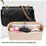 Doublure de sac polyvalente en feutre - Organisateur pratique pour les sacs - Pratique pour les voyages, le shopping et une util