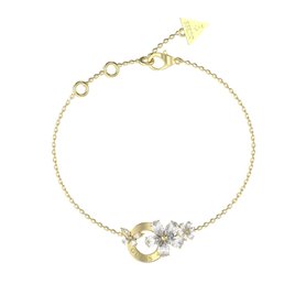 GUESS Bracelet Lily en acier doré