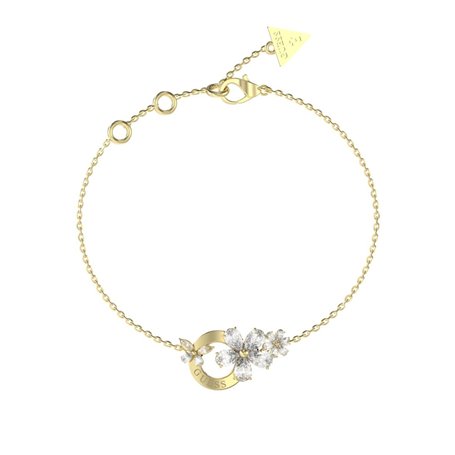 GUESS Bracelet Lily en acier doré