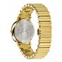 Montre Versace Icon Classic Bleu Marine Cuir Bleu Argent Or Acier 42mm VEV900219