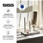 Sigg - Égouttoir à Bouteille & Gourde Elara - Séchage Hygiénique - Bac Étanche - Antidérapant & Anti-Rayures - sans BPA - Compat