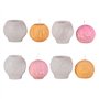 Meiliyizu Lot de 4 moules en silicone en forme de boule de Noël pour bougie