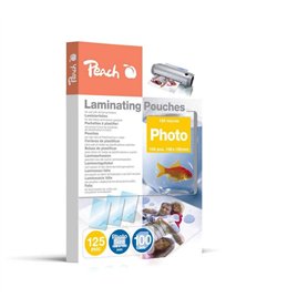 Peach Photo Laminating Pouches 106 x 156mm