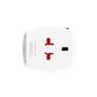 Adaptateur Chargeur Voyage USB A + USB C MUV 27W Power Delivery Universel 2 poles Blanc Skross