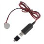 NOPOXA Câble de charge USB vers 3 V CR2032 avec adaptateur de type C pour piles CR2032 3 V pour appareils CR2032 Powegules