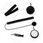 Couvercle D'objectif Anti-Perte 5 Pièces Corde Universelle pour Appareil Photo DSLR SLR Capuchon D'objectif Sangle Lanière pour 