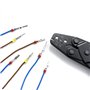 Yilingjc Assortiment de 340 broches de connecteurs électriques pour automobile - Assortiment de broches mâles et femelles - Conn