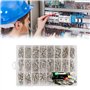 Yilingjc Assortiment de 340 broches de connecteurs électriques pour automobile - Assortiment de broches mâles et femelles - Conn