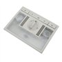 Akozon Éclairage Intérieur de Camping-car, Lampe de Lecture à Dôme Gris 6Q0959613A Remplacement D'accessoire de Voiture 6QD94710