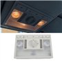 Akozon Éclairage Intérieur de Camping-car, Lampe de Lecture à Dôme Gris 6Q0959613A Remplacement D'accessoire de Voiture 6QD94710