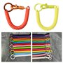 porte-clés rétractable à ressort hélicoïdal