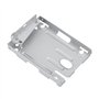 Akozon Dpofirs Support de Disque Dur 2, Adaptateur Support Disque 5" pour Dur HDD 2.5" pour CECH-400X avec vis kit d'adaptateur 