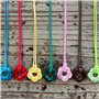 DIIOOMIEEU Pendentifs en résine teintée avec cinq fleurs creuses - Accessoires de bijoux pour boucles d'oreilles, bijoux artisan