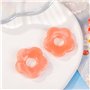 DIIOOMIEEU Pendentifs en résine teintée avec cinq fleurs creuses - Accessoires de bijoux pour boucles d'oreilles, bijoux artisan