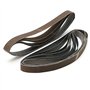 Boveution 15Pcs 25X762Mm Bandes De Ponçage 600/800/1000 Grit Oxyde D’Aluminium Bandes Abrasives