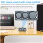 Nobsound TPA3116 Amplificateur stéréo numérique 2 canaux 100 W x 2 Hi-Fi Classe D Amplificateur stéréo avec contrôle des aigus e
