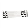 FOLOSAFENAR Ruban de Protection de tête de Raquette, 5 m/16, 4 Pieds léger Ruban de Protection de tête de Protection de Raquette