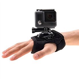PULUZ Go Pro Dragonne de Poignet rotative à 360° avec vis pour caméra Go Pro Hero 5/4 Session 5/4/3+/3/2/1