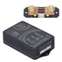 Moniteur de Batterie, Testeur de Capacité de Batterie Bluetooth, Outil de Test D'ampèremètre de Voltmètre 100A 0‑120V, Multimètr