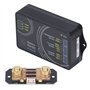 Moniteur de Batterie, Testeur de Capacité de Batterie Bluetooth, Outil de Test D'ampèremètre de Voltmètre 100A 0‑120V, Multimètr