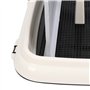 Naroote Tapis de toilette pour chien, support de tapis d'urine pour chien, protection du sol facile à nettoyer en plastique avec