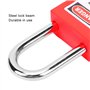 Lot de 10 Cadenas Clé de sécurité Cadenas De Consignation Disjoncteurs Miniatures Verrouillage