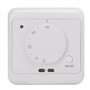 Onewer Thermostats ménagers, Bouton Rotatif Thermostat mécanique système de Chauffage par Le Sol AC 230V pour Le Chauffage des b