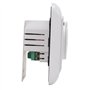 Onewer Thermostats ménagers, Bouton Rotatif Thermostat mécanique système de Chauffage par Le Sol AC 230V pour Le Chauffage des b
