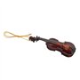 Décoration pour instrument de musique miniature résine écologique excellente facture délicat violon miniature ornement à suspend