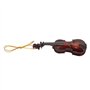 Décoration pour instrument de musique miniature résine écologique excellente facture délicat violon miniature ornement à suspend
