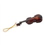 Décoration pour instrument de musique miniature résine écologique excellente facture délicat violon miniature ornement à suspend