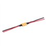 Oumefar 2 Pièces/Ensemble XT60 Femelle Mâle, RC de la Batterie Câble, Connecteur Adaptateur 14AWG Silicone Câble Fil RC Accessoi