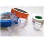 Acrimet Noyau de Rechange pour Dérouleur de Ruban Adhésif – Compatible avec Rouleaux de 1" et 3" – Lot de 3 – Plastique Transpar