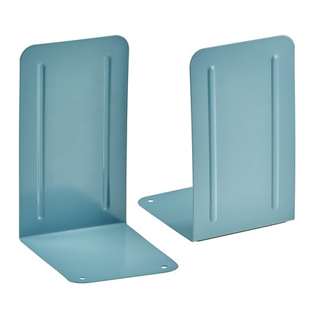 Acrimet Premium Serre-Livres en Métal Robuste (Couleur Vert) (1 Paire)