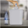 Acrimet Corbeille, Poubelle de bureau, 3,25 gallons / 13 quarts / 12 litres (en plastique) (couleur blanche) (lot de 4)