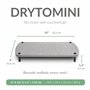 Momo Lifestyle Égouttoir à séchage Rapide pour évier de Salle de Bain - Organiseur d'accessoires en Terre de diatomée - Égouttoi
