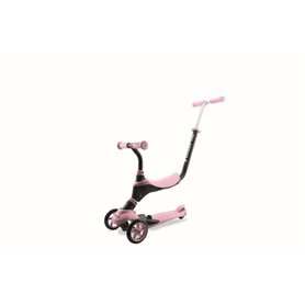Draisienne - MONDO - On&Go  Scribble 5-en-1 - Pliable - Noir / Rose