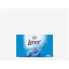 Lenor Lot de 34 lingettes assouplissantes pour sèche-linge Pour un linge frais et défroissé Parfum de fleurs printanières