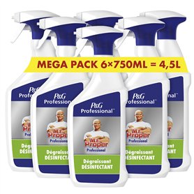 Mr. Propre Professional Spray Désinfectant Et Dégraissant