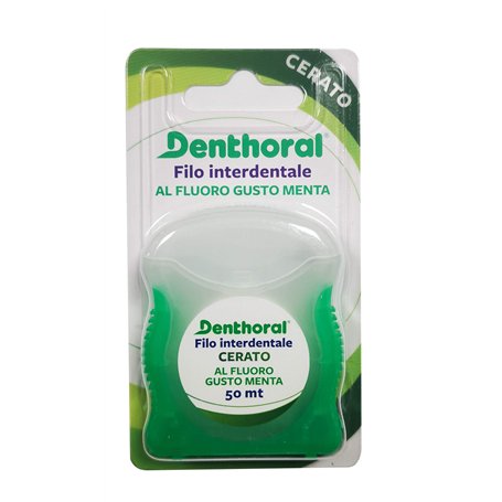 Denthoral Fil dentaire ciré 50 m
