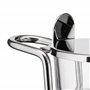 Alessi 5071 Fromagère Design Verre et Acier Inoxydable, Argenté